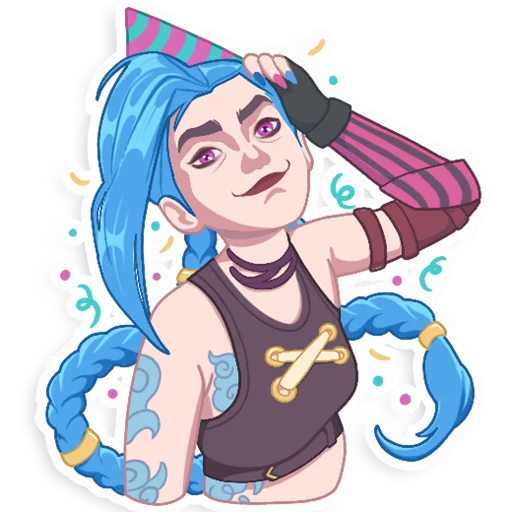 🎉 Стикер «jinx_» для Telegram