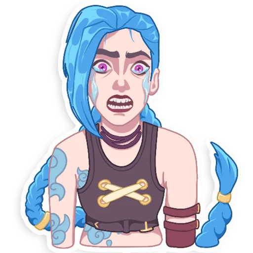 😭 Стикер «jinx_» для Telegram