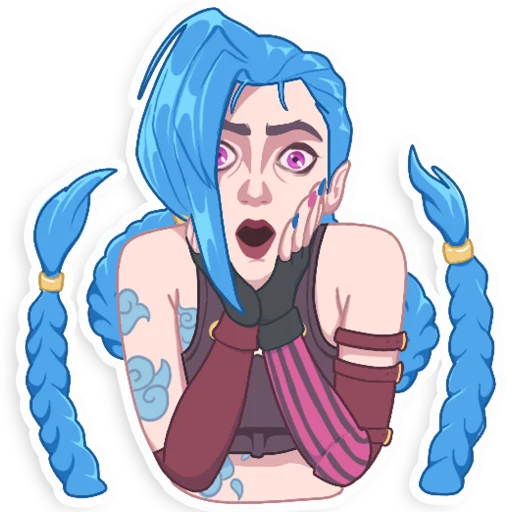 😳 Стикер «jinx_» для Telegram