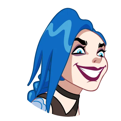Стикерпак Jinx для Telegram