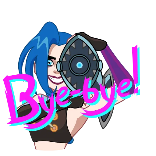 💥 Стикер «Jinx» для Telegram