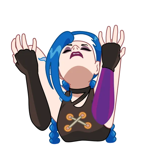 😖 Стикер «Jinx» для Telegram