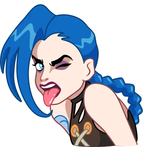 😜 Стикер «Jinx» для Telegram