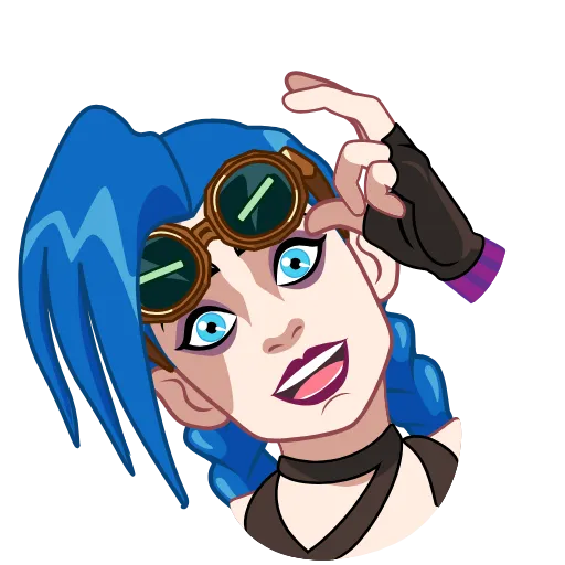 😎 Стикер «Jinx» для Telegram