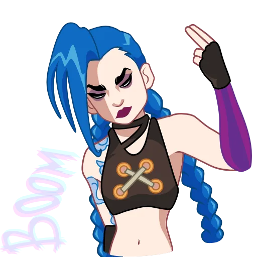 😒 Стикер «Jinx» для Telegram