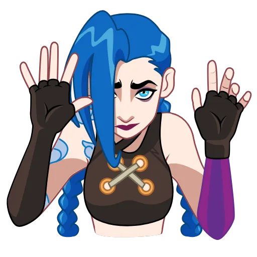 👋 Стикер «Jinx» для Telegram