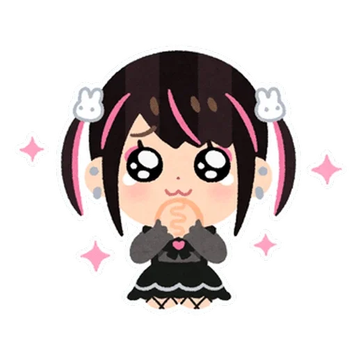 🥹 Стикер «jirai chan» для Telegram