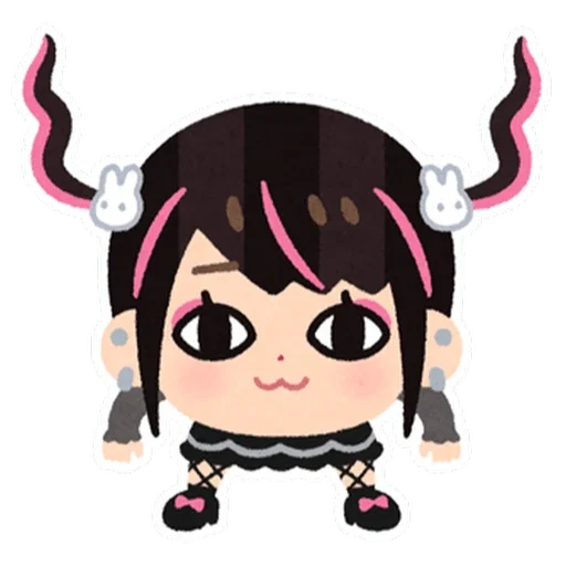 👀 Стикер «jirai chan» для Telegram