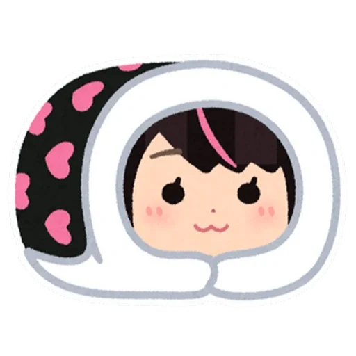 🛌 Стикер «jirai chan» для Telegram