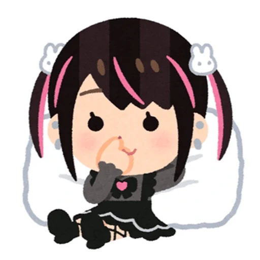 🙂 Стикер «jirai chan» для Telegram