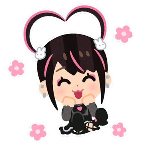 ☺️ Стикер «jirai chan» для Telegram