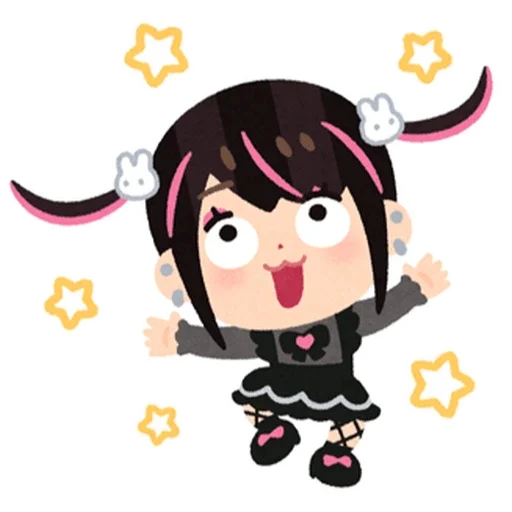 😃 Стикер «jirai chan» для Telegram