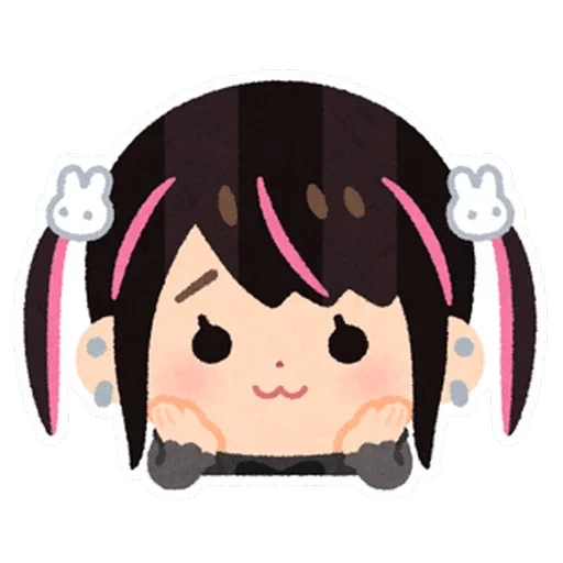 🥺 Стикер «jirai chan» для Telegram
