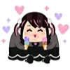 😋 Эмодзи «jirai chan» для Telegram