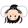 🛌 Эмодзи «jirai chan» для Telegram