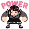 💪 Эмодзи «jirai chan» для Telegram