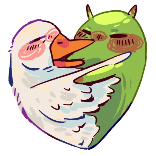 ❤️ Стикер «Jiskirans зоопарк» для Telegram