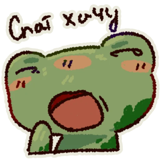 🐸 Стикер «Jiskirans зоопарк» для Telegram