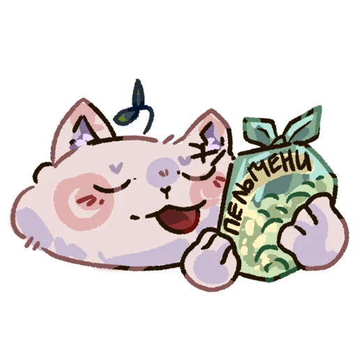 🥟 Стикер «Jiskirans зоопарк» для Telegram