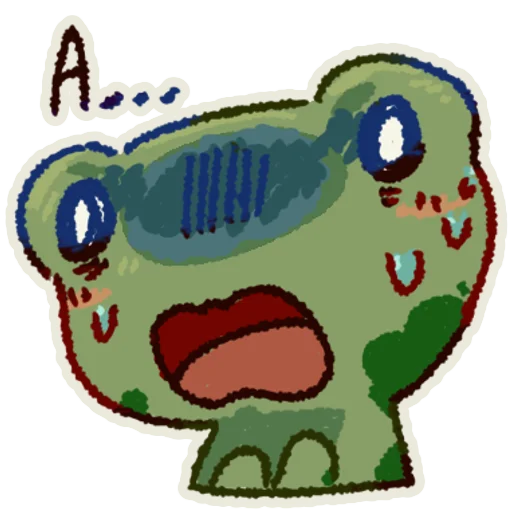 🐸 Стикер «Jiskirans зоопарк» для Telegram