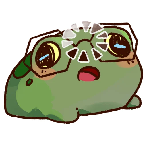 🐸 Стикер «Jiskirans зоопарк» для Telegram