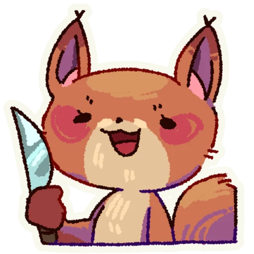 🐿️ Стикер «Jiskirans зоопарк» для Telegram