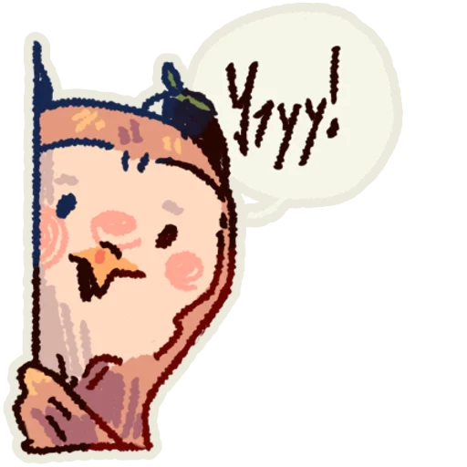 🦉 Стикер «Jiskirans зоопарк» для Telegram