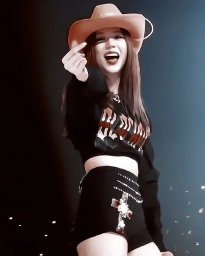 🌟 Стикер «Miss Jisoo» для Telegram