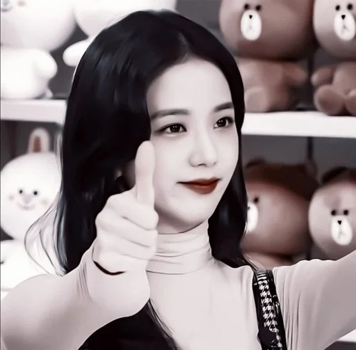 🌟 Стикер «Miss Jisoo» для Telegram