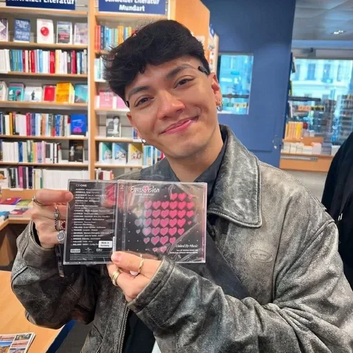 🌟 Стикер «JJ Austria Eurovision 2025 Winner» для Telegram