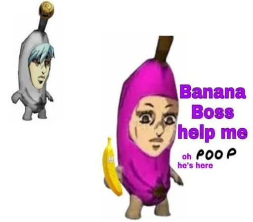 🍌 Стикер «жожные бананчики» для Telegram
