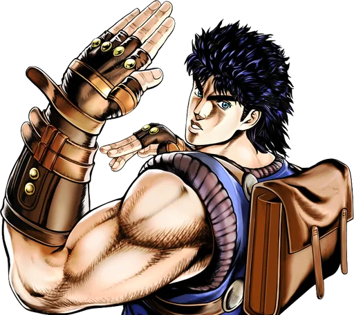 💪 Стикер «JJBA poses» для Telegram