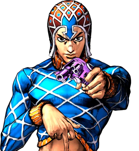 🔫 Стикер «JJBA poses» для Telegram
