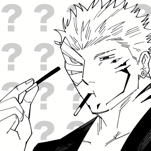 ⛓ Стикер «Ryomen Sukuna» для Telegram