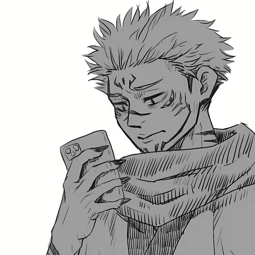 ⛓ Стикер «Ryomen Sukuna» для Telegram