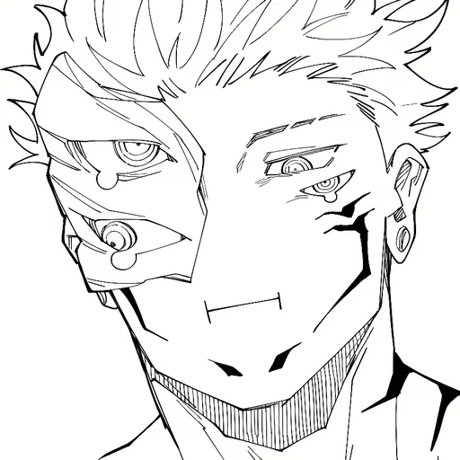 ⛓ Стикер «Ryomen Sukuna» для Telegram