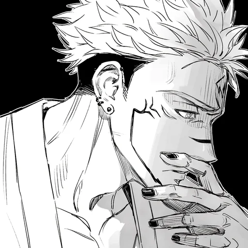 ⛓ Стикер «Ryomen Sukuna» для Telegram