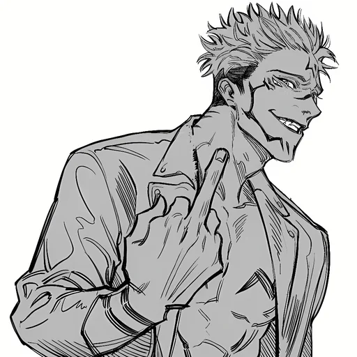 ⛓ Стикер «Ryomen Sukuna» для Telegram