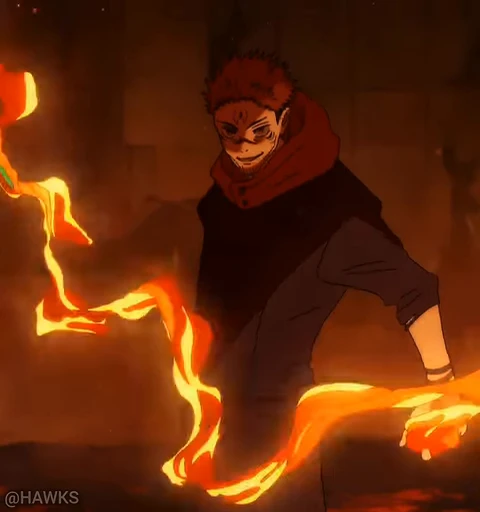 🔥 Стикер «Jujutsu Kaisen S2-4» для Telegram