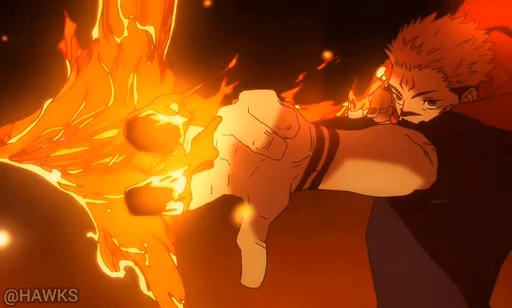 🔥 Стикер «Jujutsu Kaisen S2-4» для Telegram