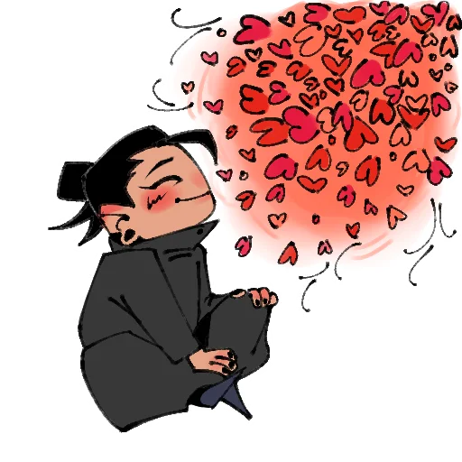 💕 Стикер «жужутсу» для Telegram
