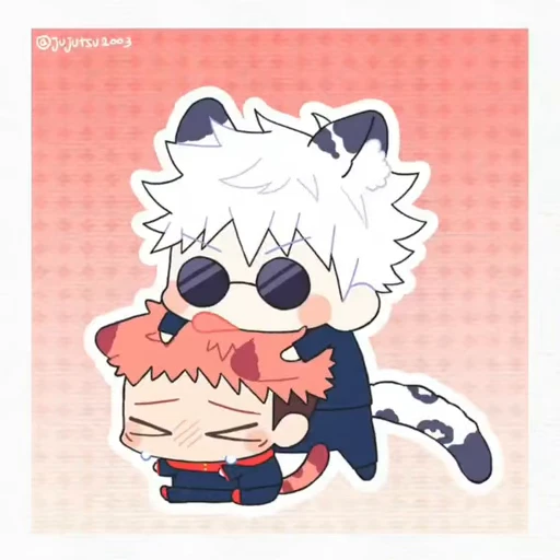 ❤️ Стикер «Jujutsu Kaisen Магическая битва» для Telegram
