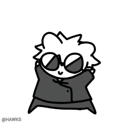 🕺 Стикер «Jujutsu Kaisen Магическая битва» для Telegram