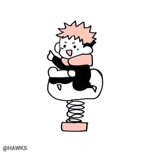 😆 Стикер «Jujutsu Kaisen Магическая битва» для Telegram
