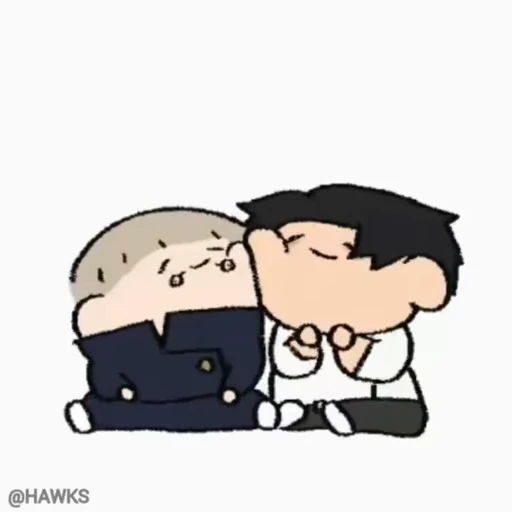 ❤️ Стикер «Jujutsu Kaisen Магическая битва» для Telegram