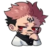 😼 Эмодзи «Jujutsu Kaisen and Genshin Impact» для Telegram