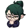 🤨 Эмодзи «Jujutsu Kaisen and Genshin Impact» для Telegram