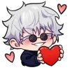 ❤️ Эмодзи «Jujutsu Kaisen and Genshin Impact» для Telegram