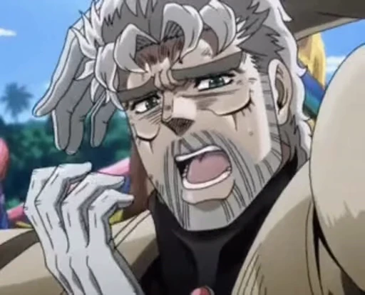 🤢 Стикер «JoJo no Kimyou na Bouken» для Telegram