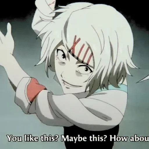 🍙 Стикер «࿄ Juuzou Suzuya» для Telegram